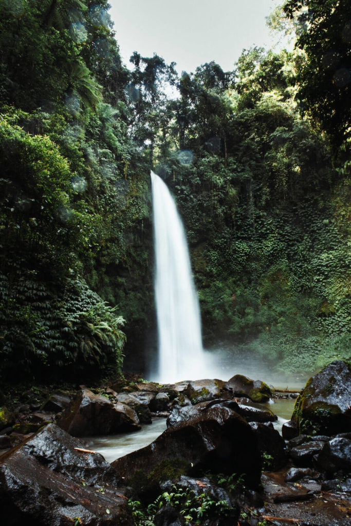 Nungnung Waterfall near Ubud in Bali