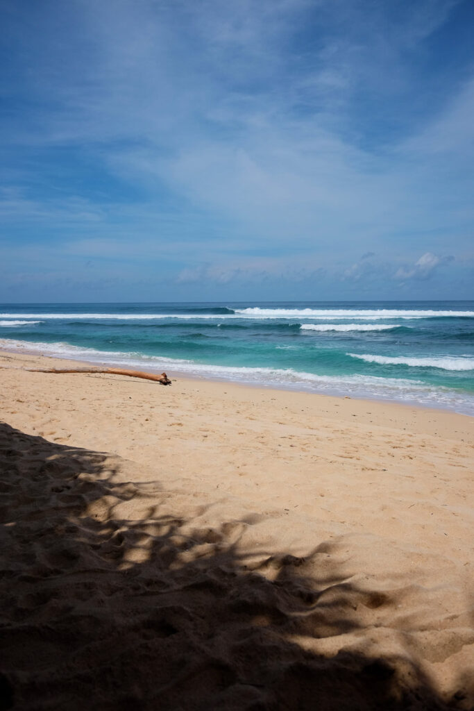 Relaxing on Nyang Nyang beach