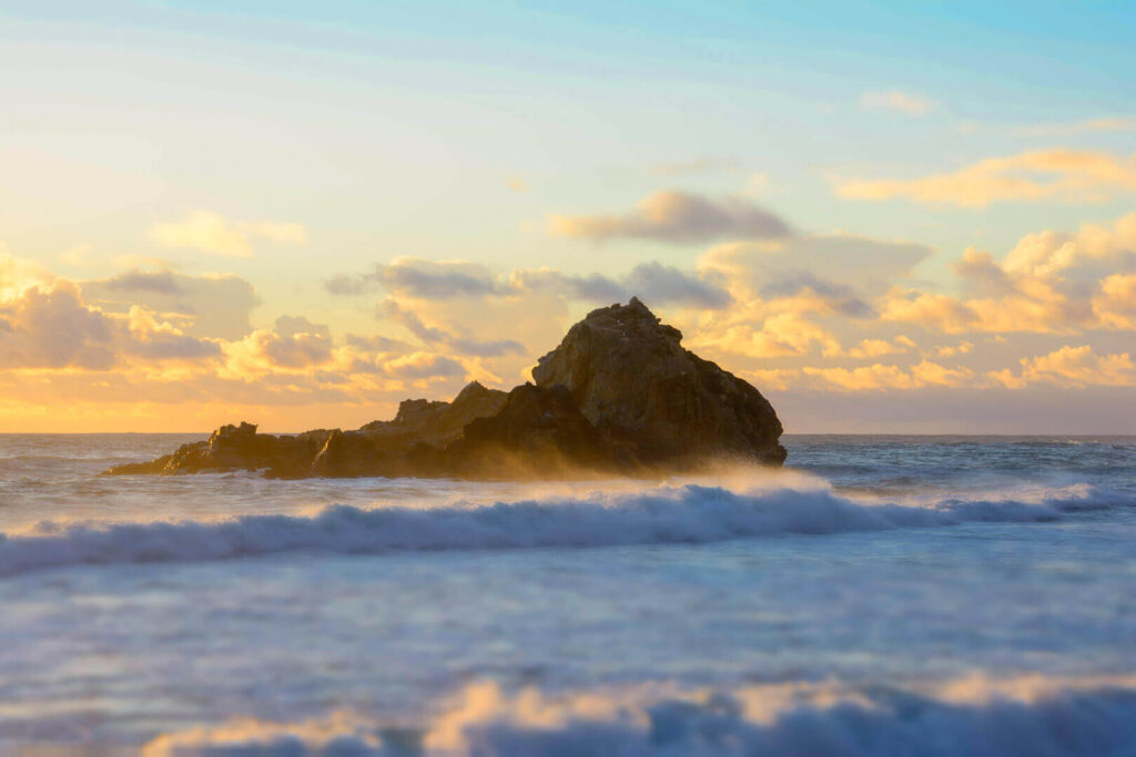 pfeiffer purple beach in California